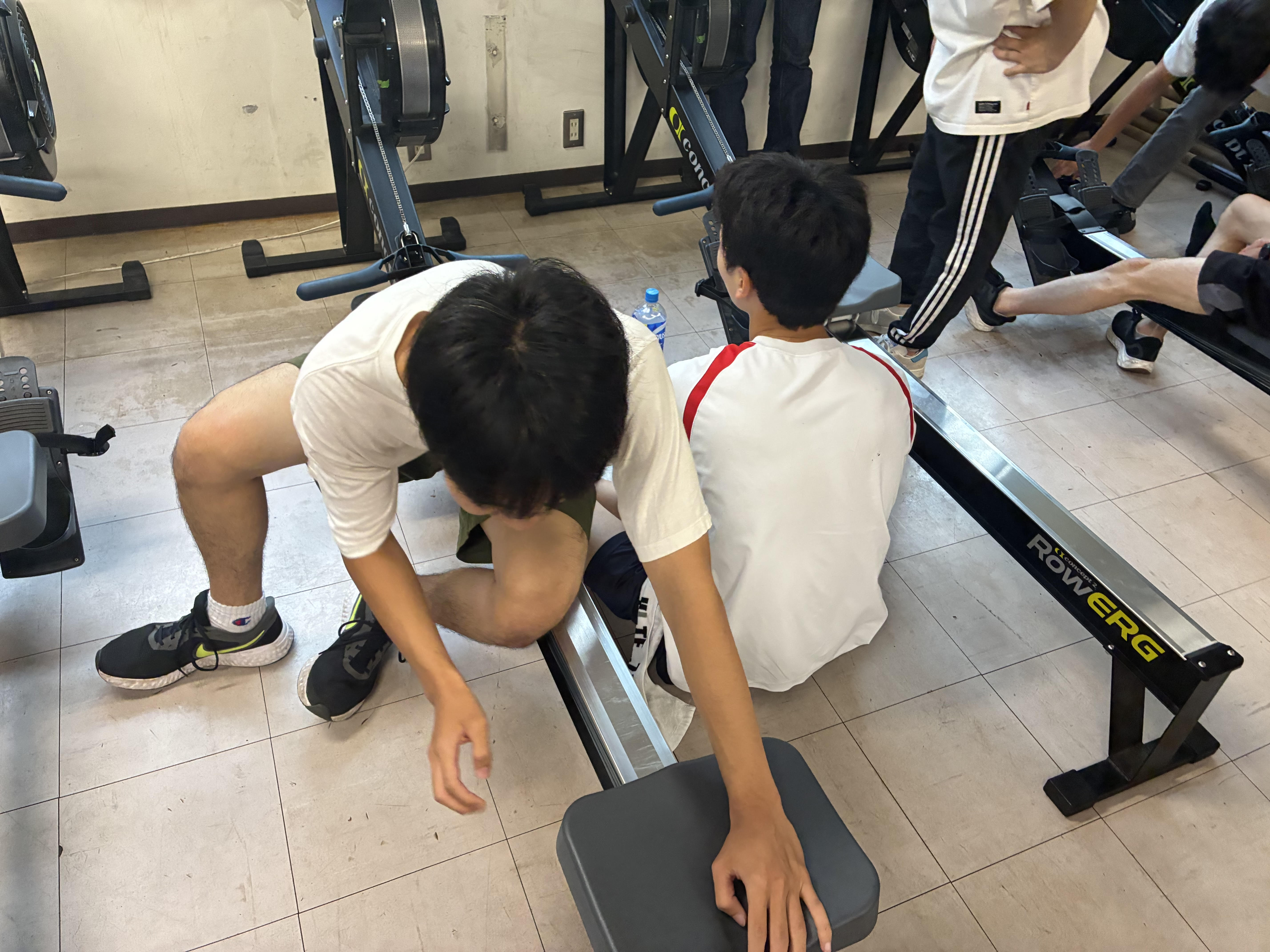 1000TT終了直後の新人