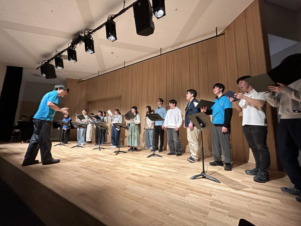 アンサンブル大会の発表風景