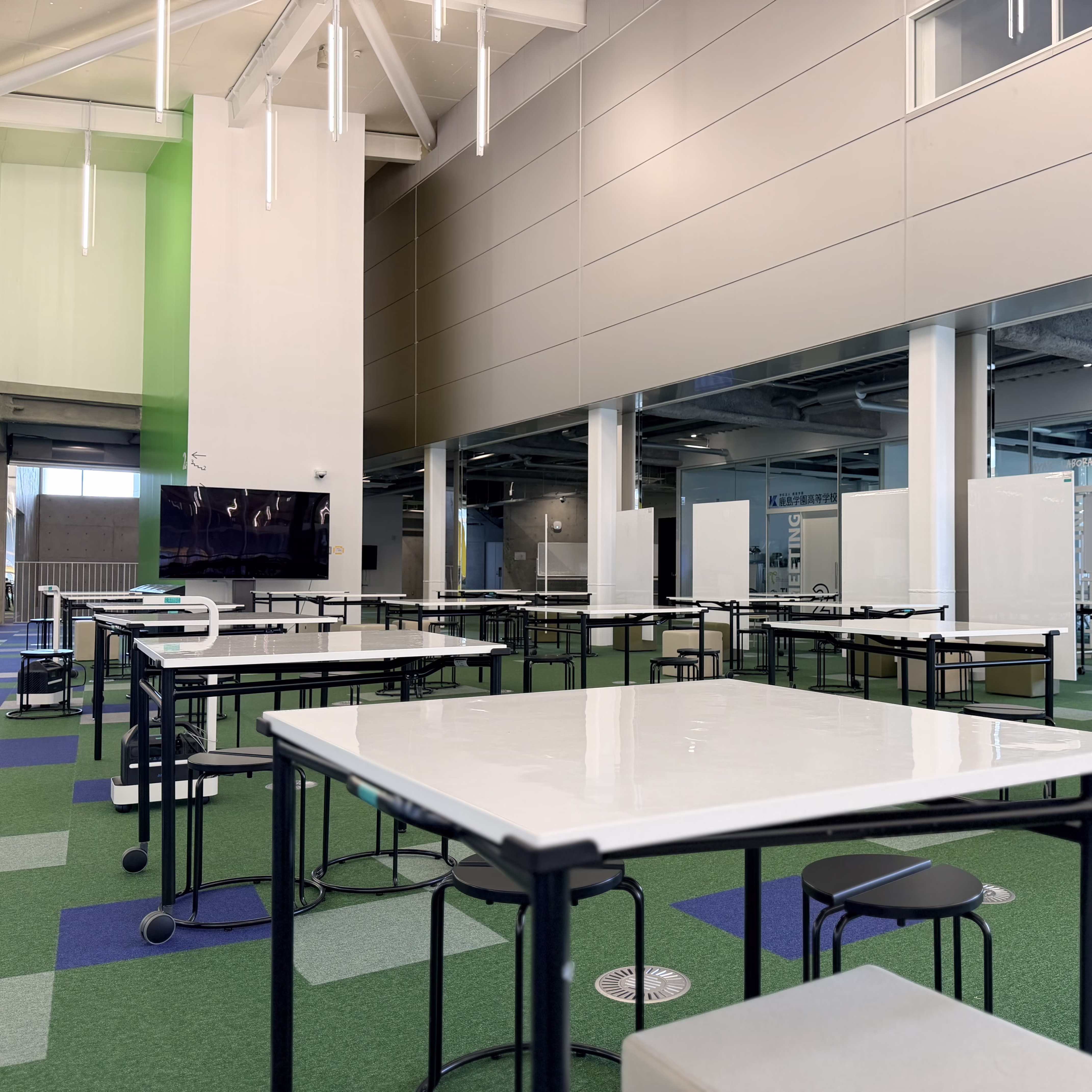 Photo of the group work space