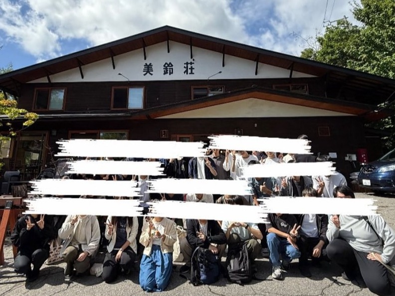 合宿の集合写真